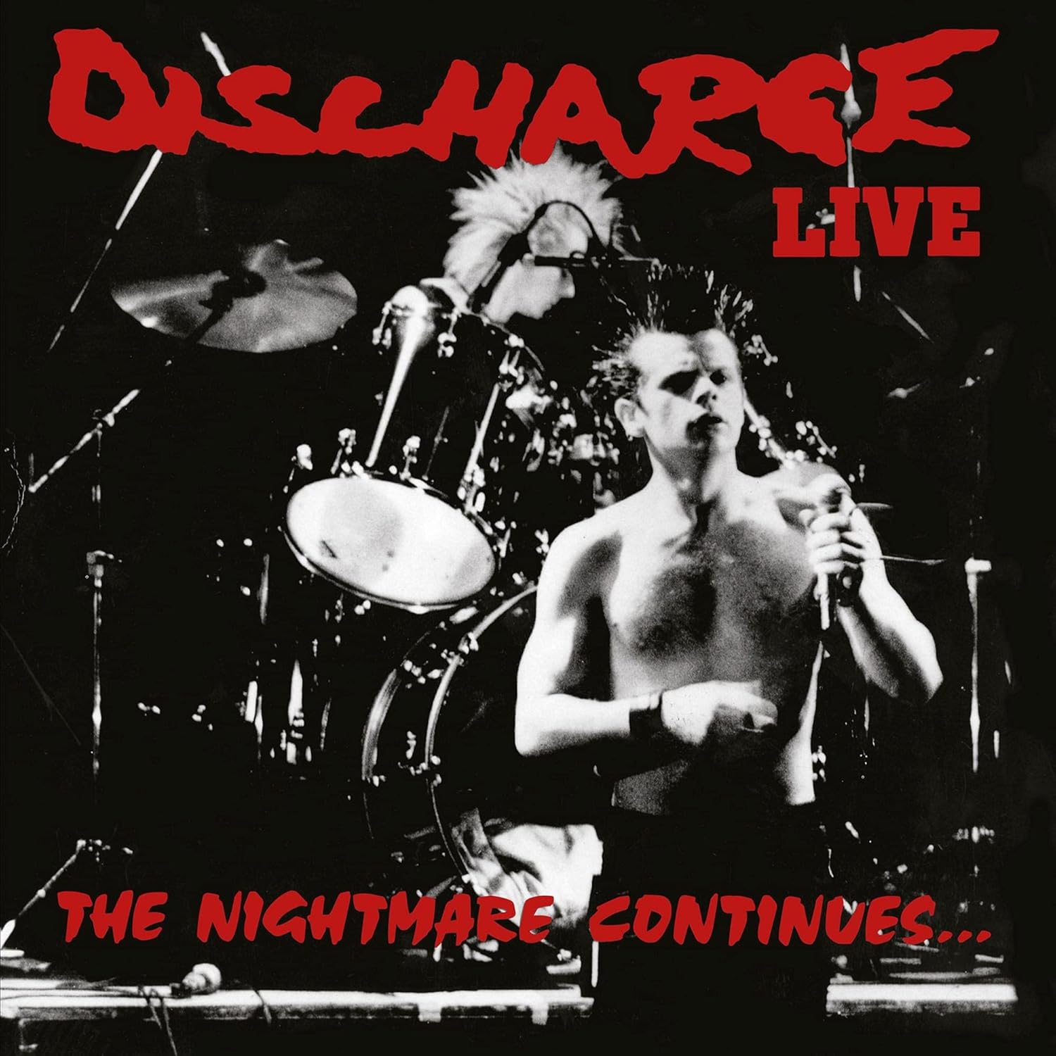 Discharge - Live - The Nightmare Continues... (Clear 2 LP)