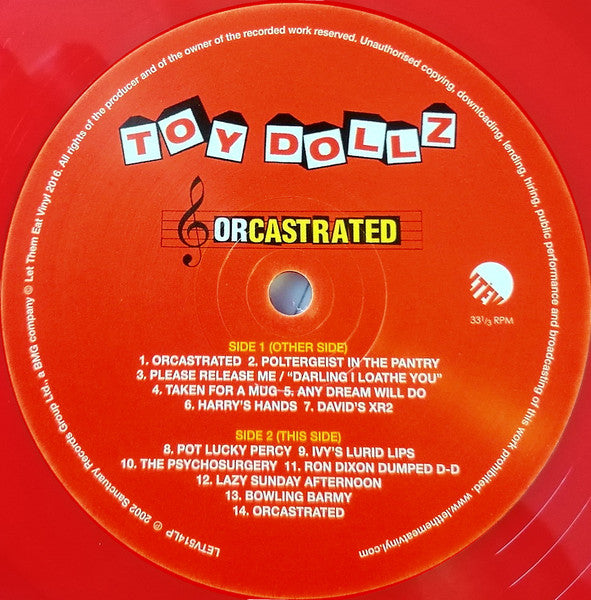 Toy Dollz - Orcastrated (Red Vinyl) - Cleopatra Records