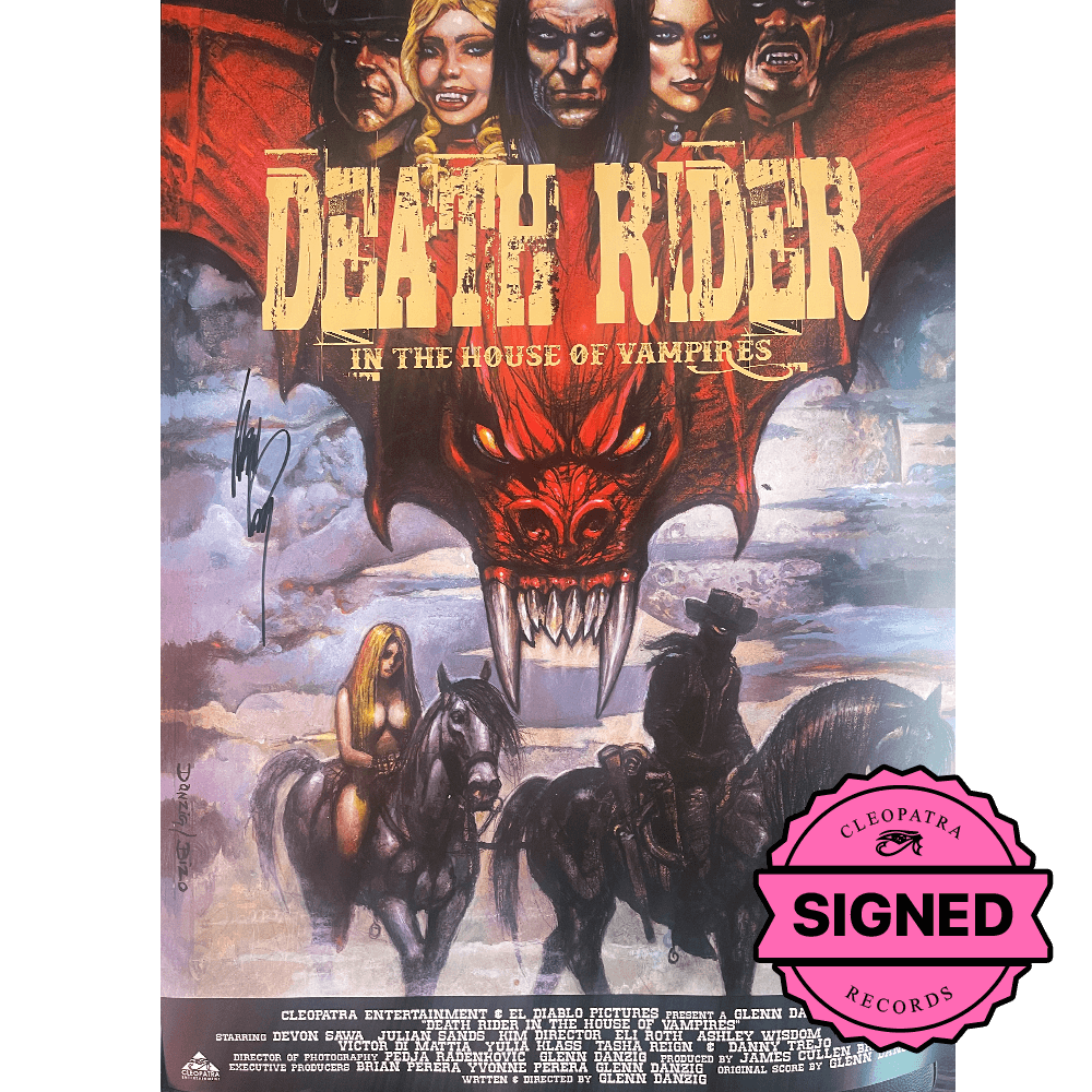 Death Rider - In The House of Vampires - Movie Poster (27" x 40" - SIGNED)