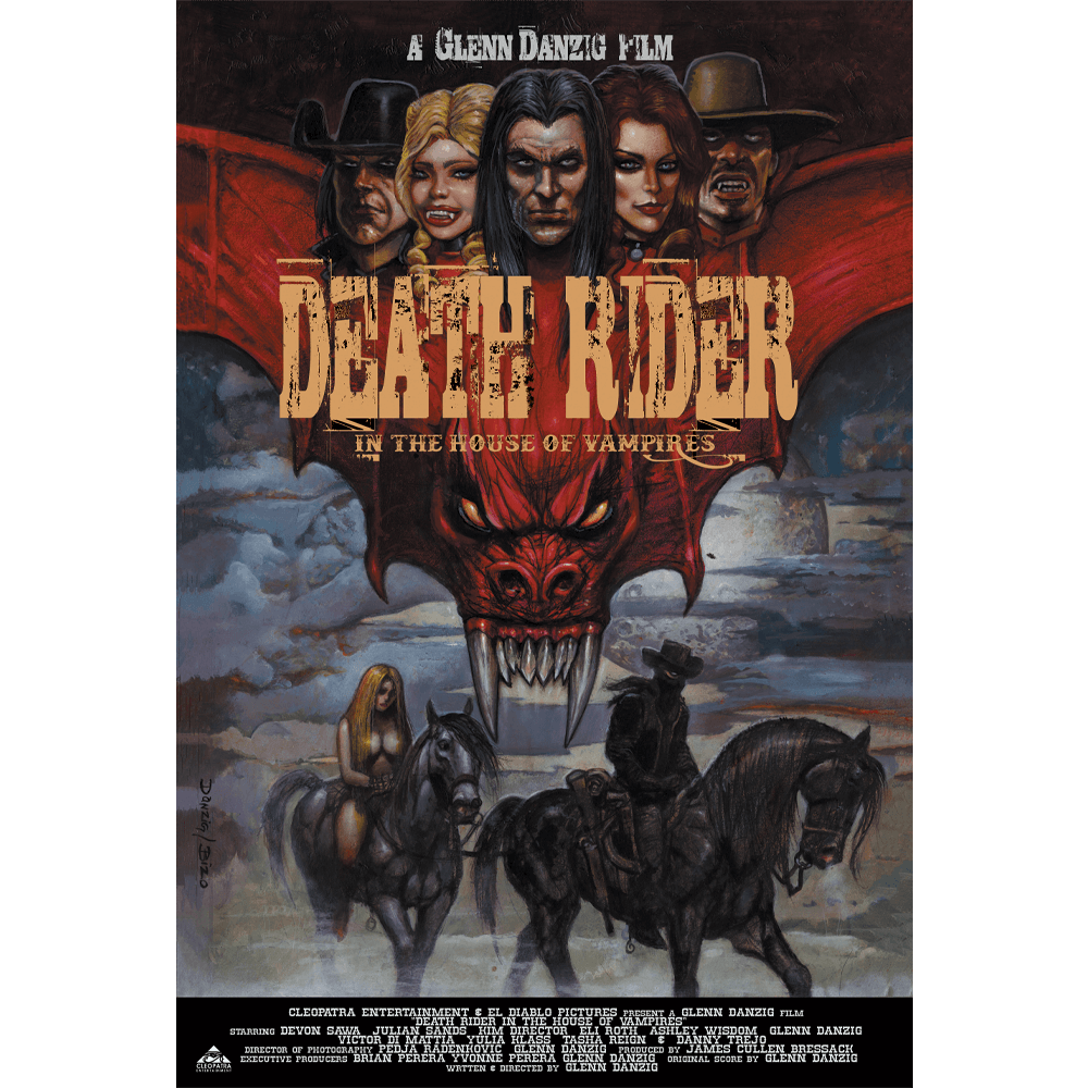 Death Rider Film Death Rider - In The House of Vampires - Movie Poster (27