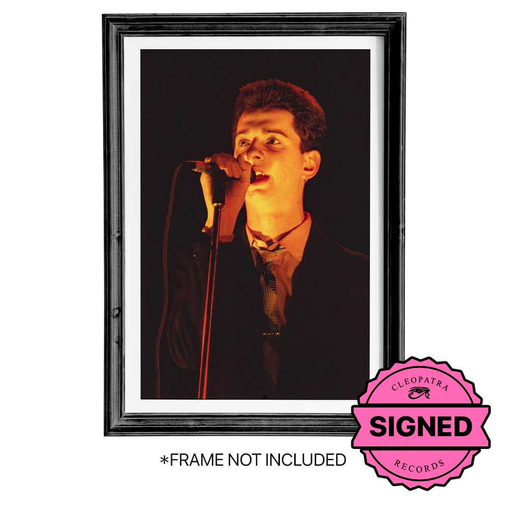 Dave Gahan - Depeche Mode (16" x 20" 1981 Photo Signed & Hand Numbered by Barry Plummer)
