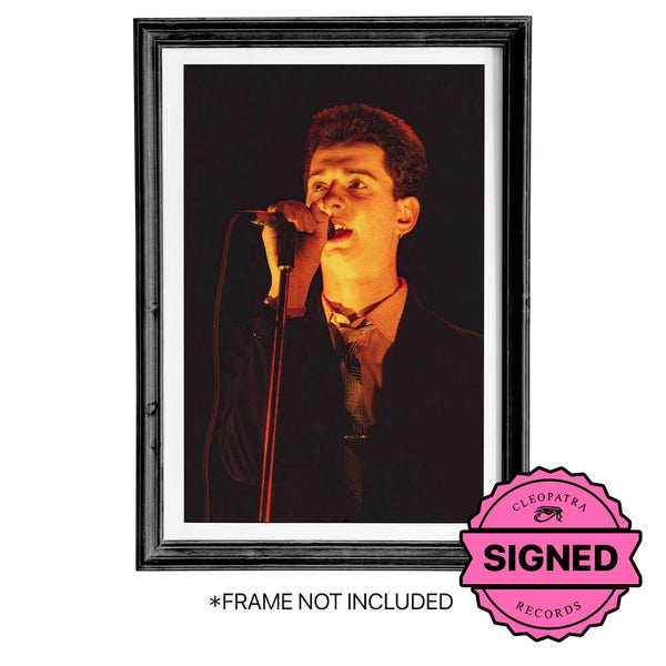 Dave Gahan - Depeche Mode (16" x 20" 1981 Photo Signed & Hand Numbered by Barry Plummer) - Cleopatra Records