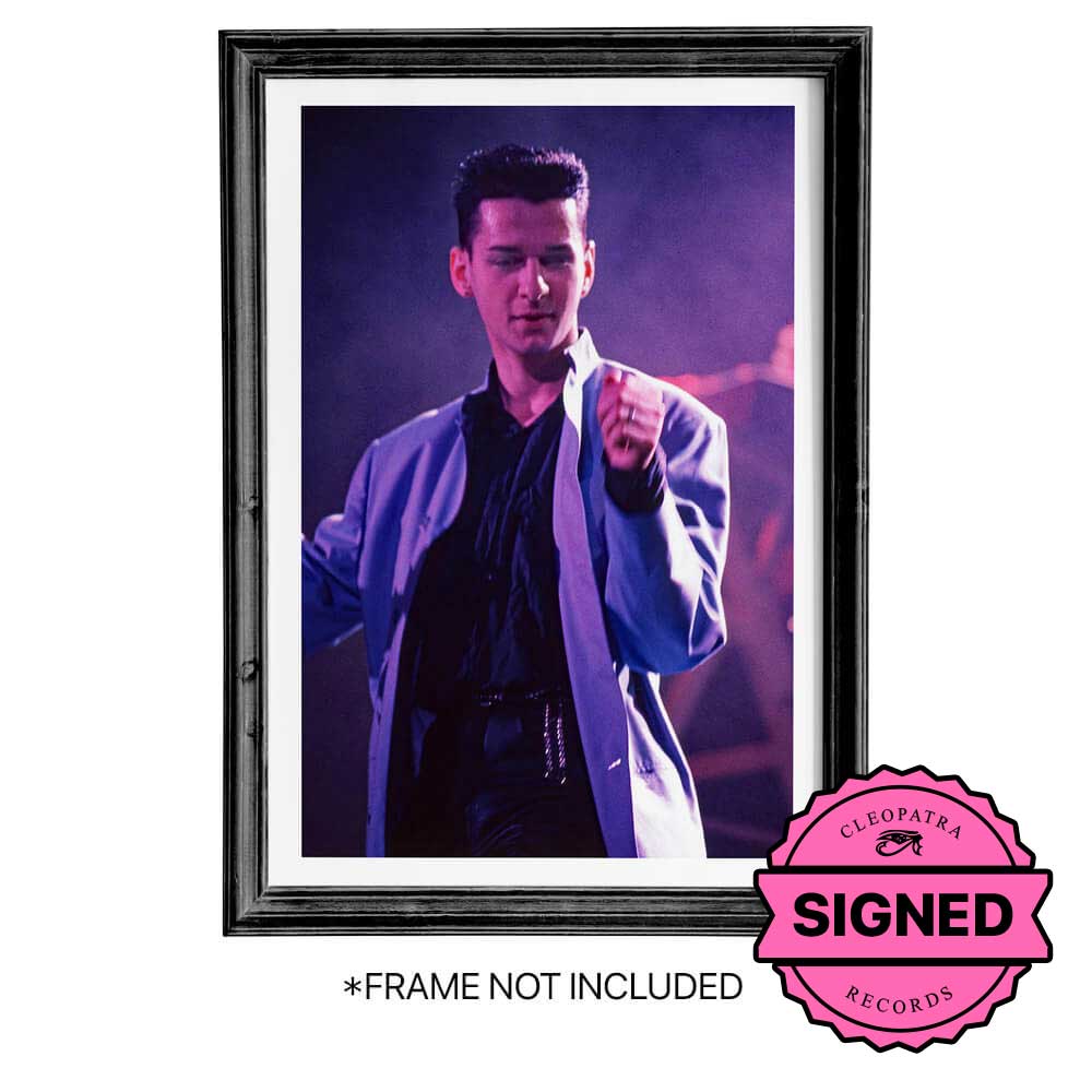 Dave Gahan - Depeche Mode (16" x 20" 1986 Dance Photo Signed & Hand Numbered by Barry Plummer)