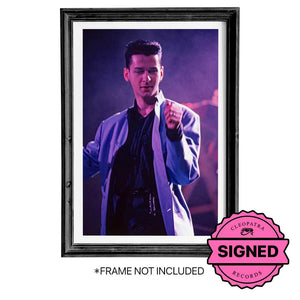 Dave Gahan - Depeche Mode (16" x 20" 1986 Dance Photo Signed & Hand Numbered by Barry Plummer)