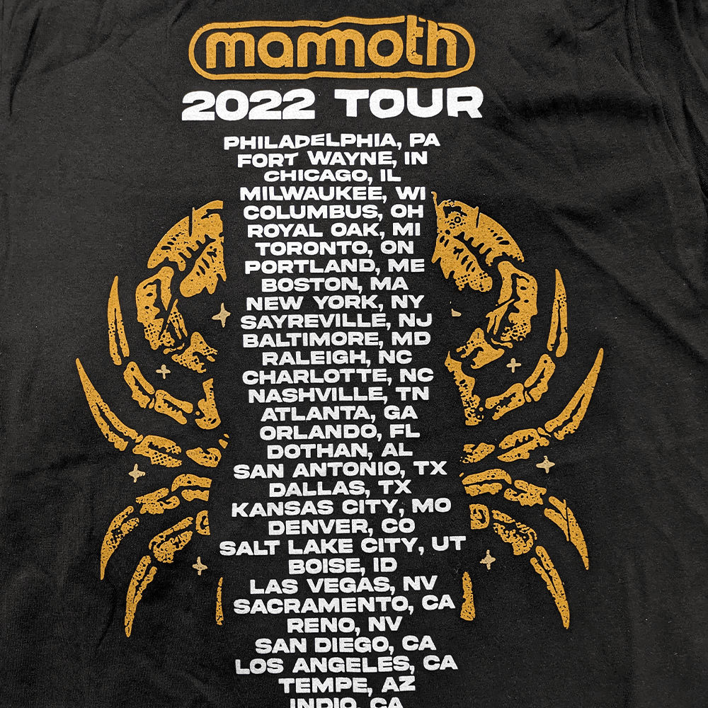 Mammoth WVH Crab Shirt mammoth-wvh-crab-shirt