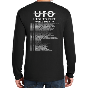 UFO - Lights Out - World Tour '77 (T-Shirt) - Cleopatra Records