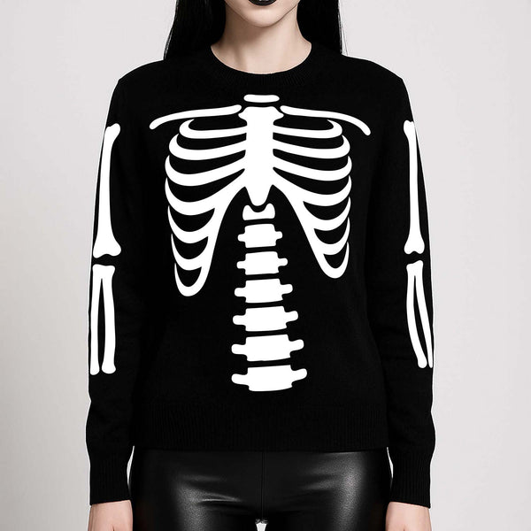 Skeleton (Cashmere Blend Knit Sweater) - Cleopatra Records