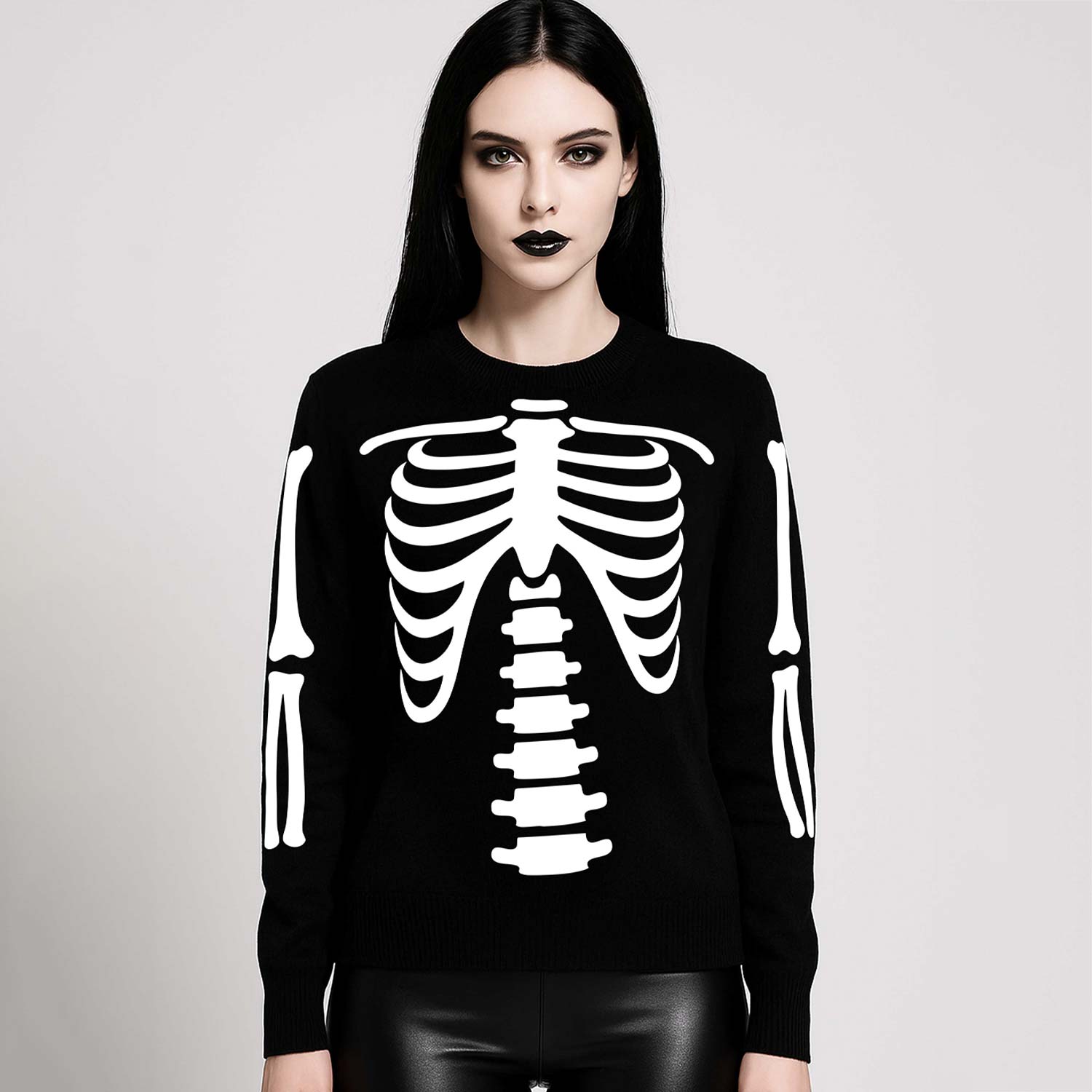 Skeleton (Cashmere Blend Knit Sweater) - Cleopatra Records