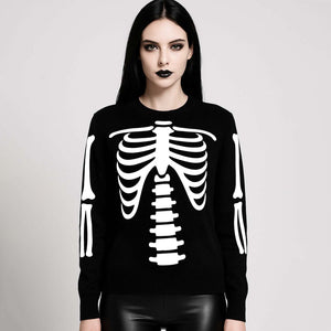 Skeleton (Cashmere Blend Knit Sweater) - Cleopatra Records