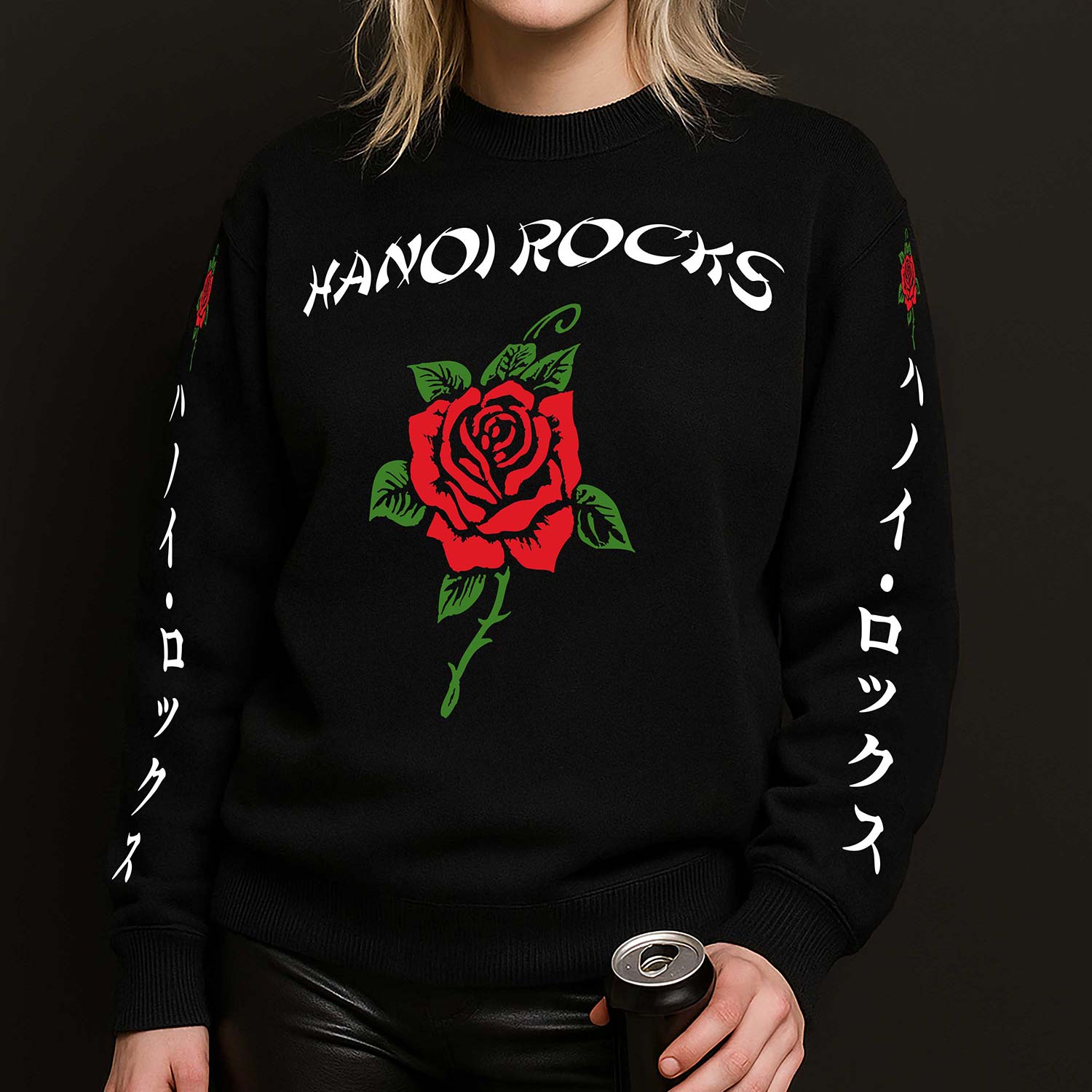 Hanoi Rocks (Cashmere Blend Knit Sweater) - Cleopatra Records