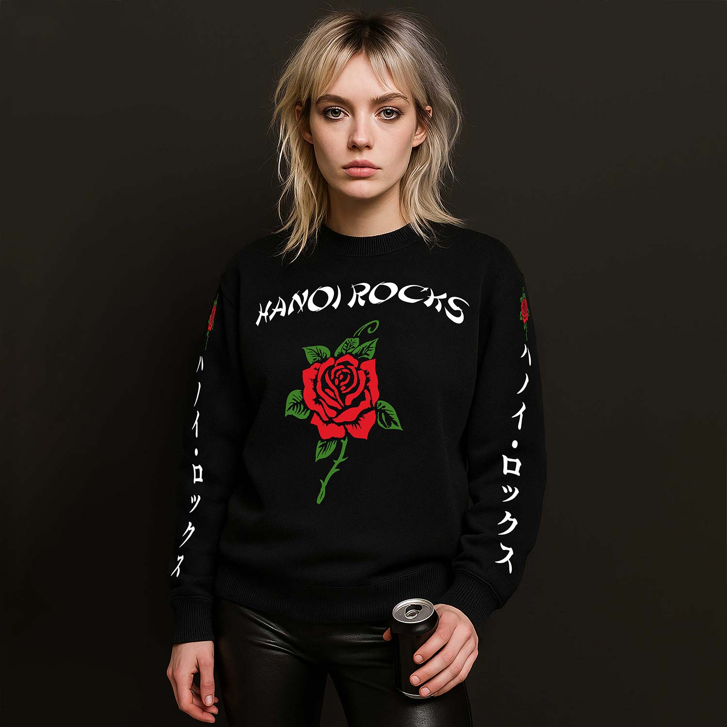 Hanoi Rocks (Cashmere Blend Knit Sweater) - Cleopatra Records