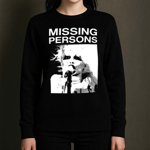 Missing Persons - Destination Unknown (Cashmere Blend Knit Sweater) - Cleopatra Records