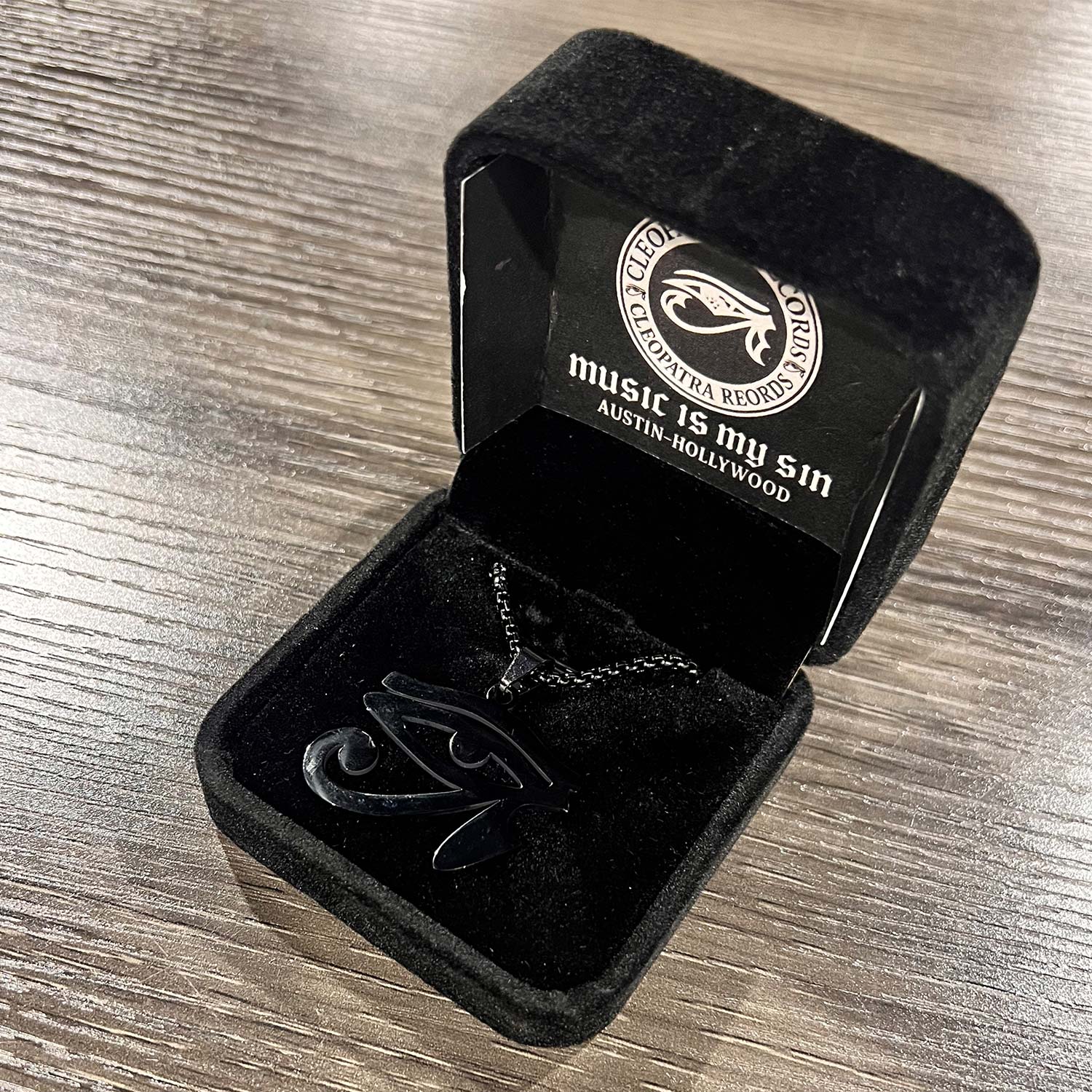 Cleopatra Records Necklace