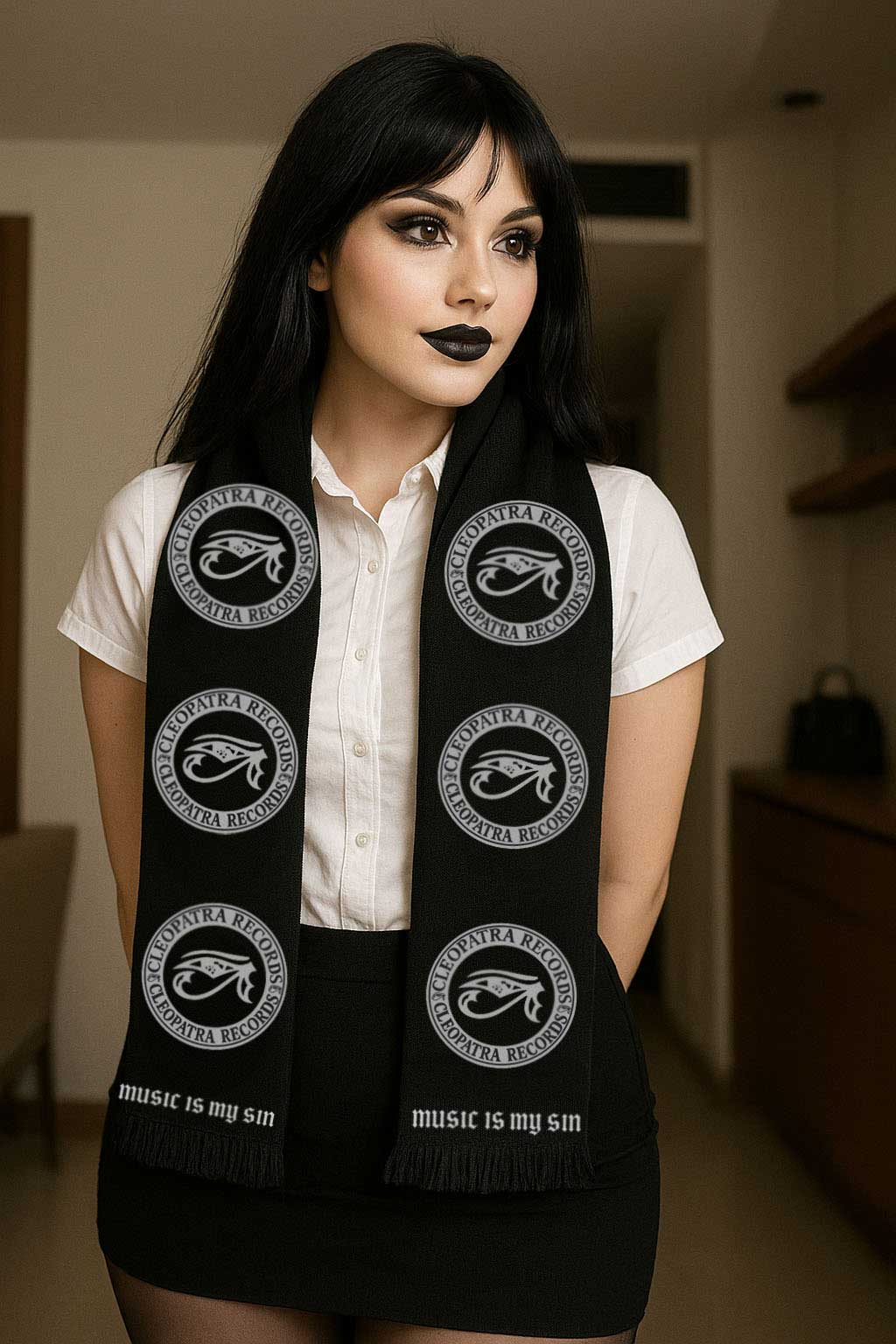 Cleopatra Records - Music is my Sin (Scarf)