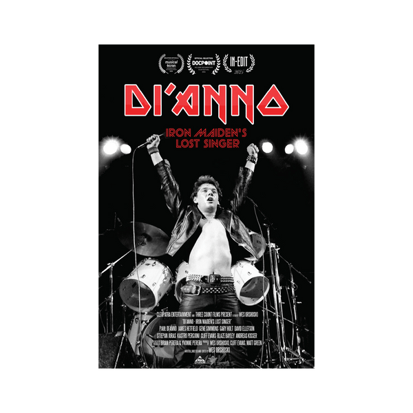 Paul Di'Anno: Iron Maiden's Lost Singer (12" x 18" Film Poster)