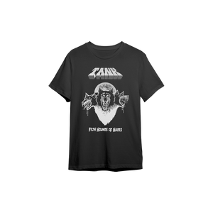 Tank: 1982 Tour / Filth Hounds Of Hades (Metallic T-Shirt) - Cleopatra Records
