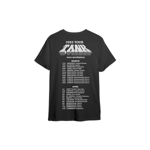 Tank: 1982 Tour / Filth Hounds Of Hades (Metallic T-Shirt) - Cleopatra Records
