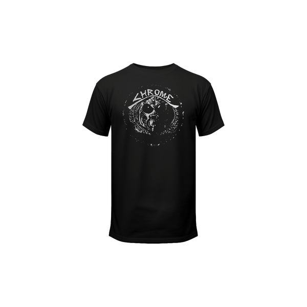 Chrome - 3rd From The Sun:  Black/Silver Metallic (T-Shirt) - Cleopatra Records