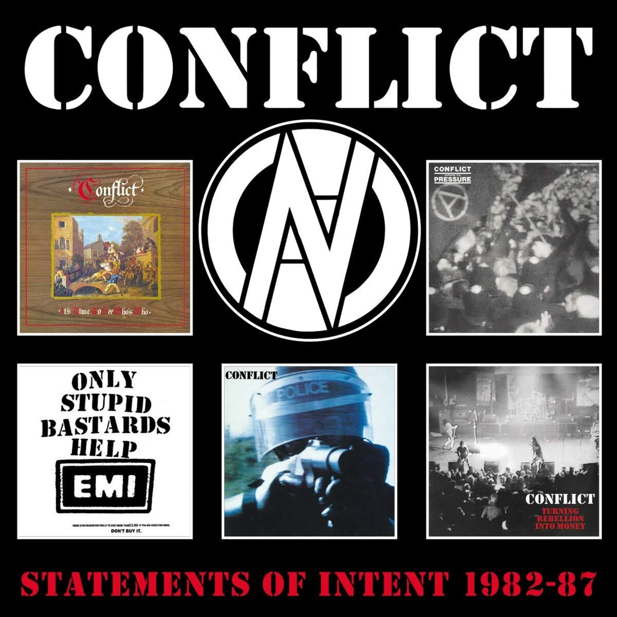 Conflict - Statements of Intent 1982-1987 (5 CD Box Set - Imported)