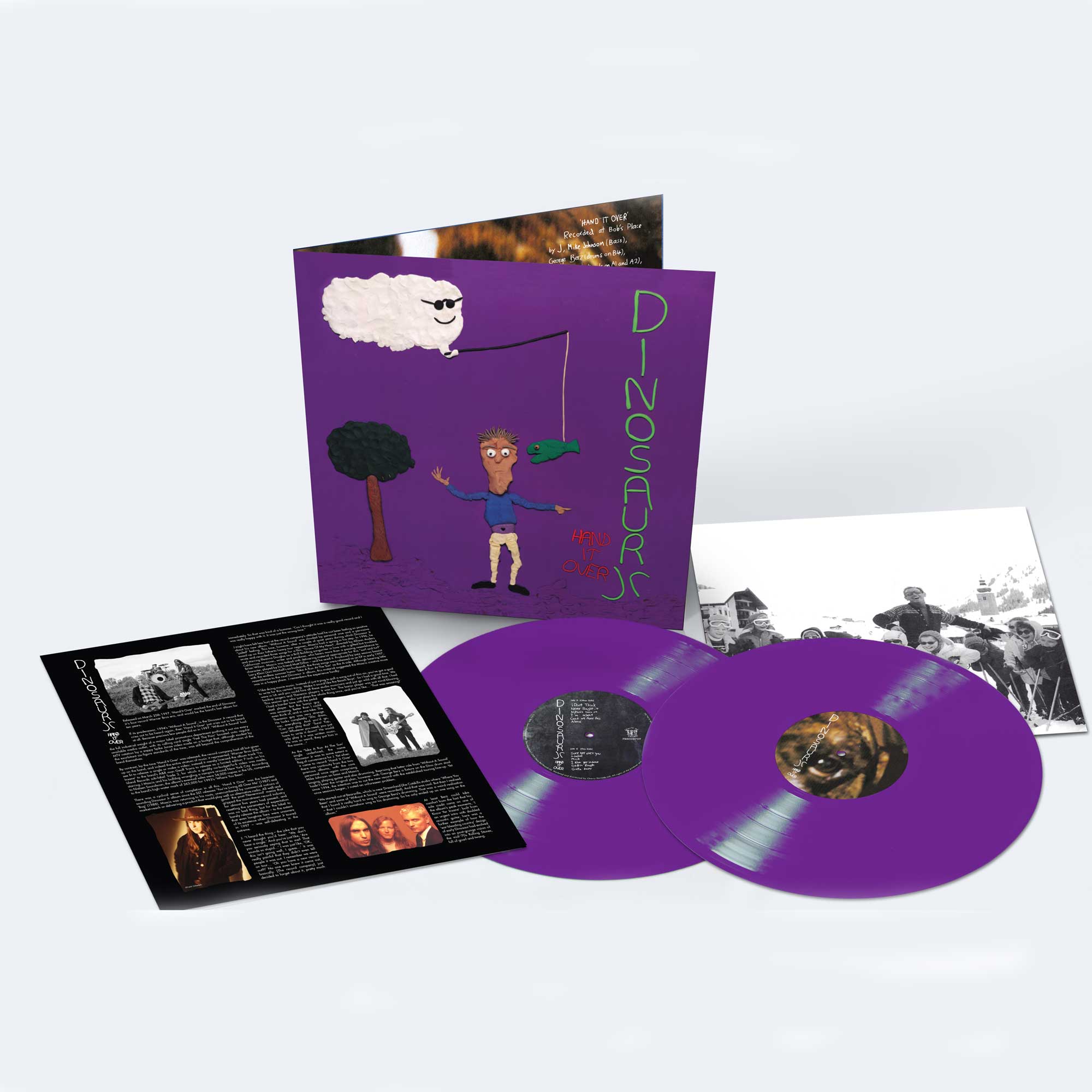 Dinosaur Jr: Hand It Over (Gatefold Purple Double Vinyl - Imported) - Cleopatra Records