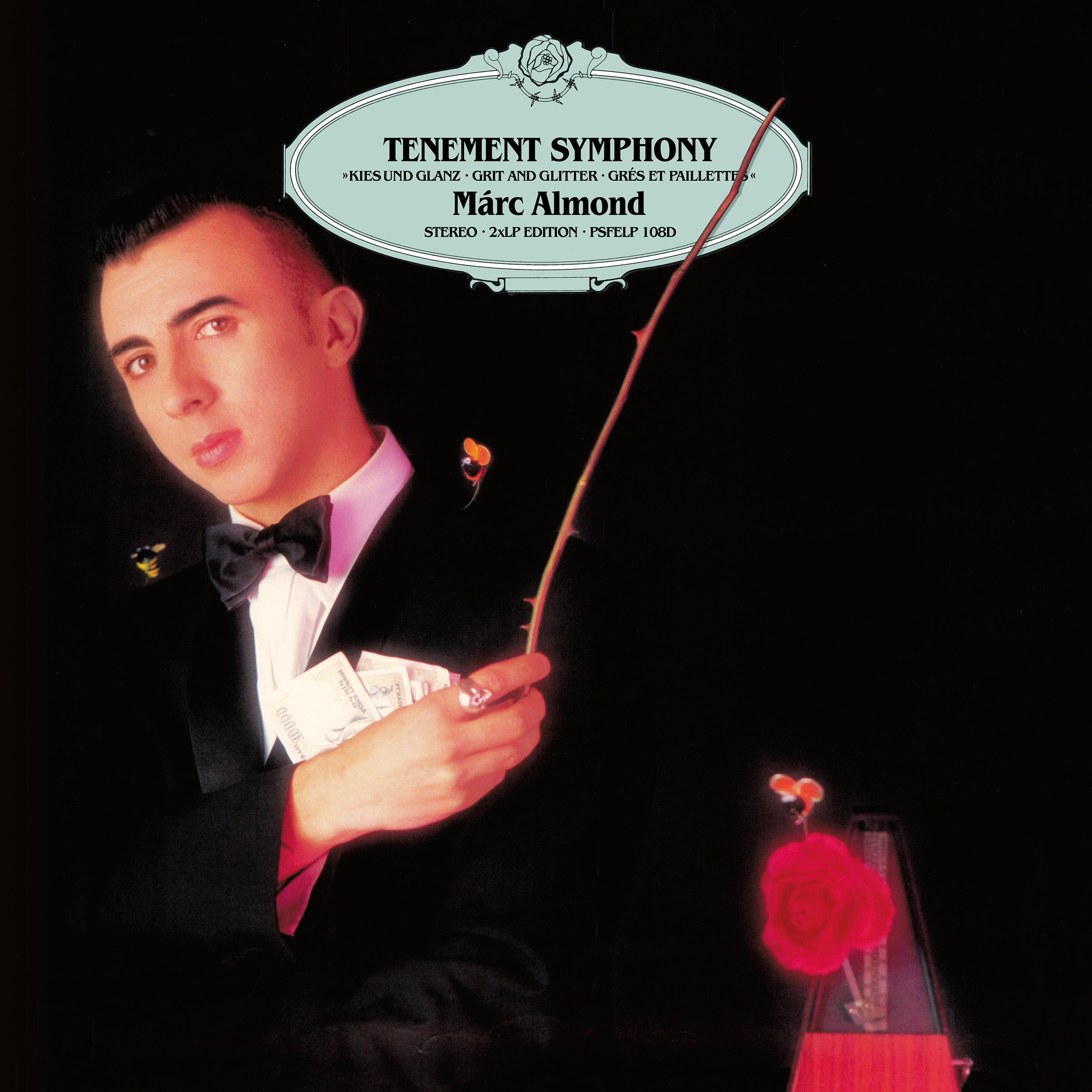 Marc Almond: Tenement Symphony (Blue Translucent Double Vinyl - Imported) - Cleopatra Records