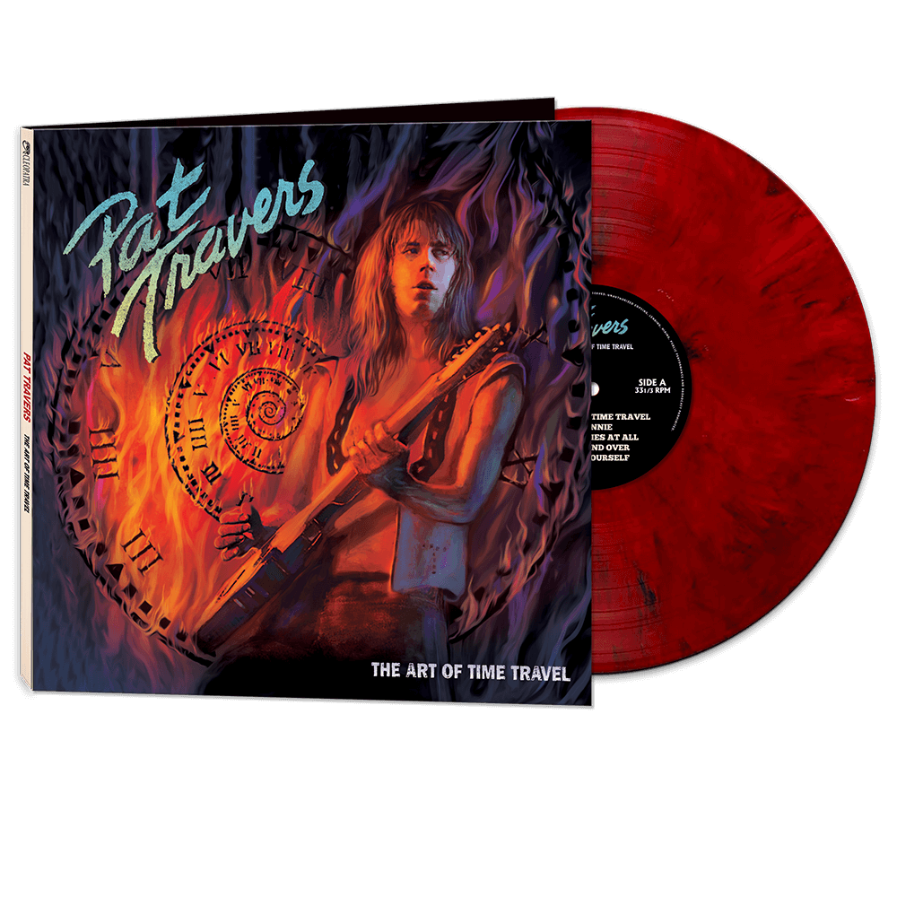 Pat Travers - The Art of Time Travel (Red Marble Vinyl)