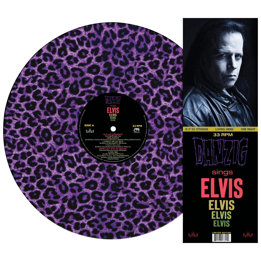 Danzig Sings Elvis (Limited Edition Colored Leopard Vinyl Picture Disc)