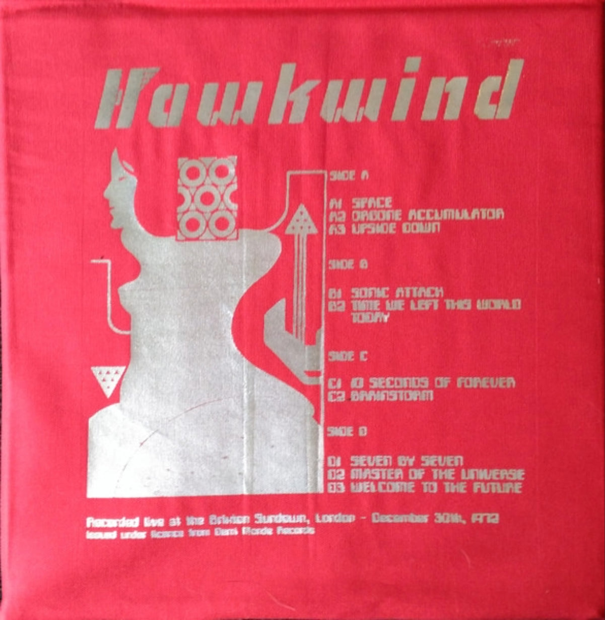 Hawkwind - Victim of Sonic Attack! - London, December 30, 1972