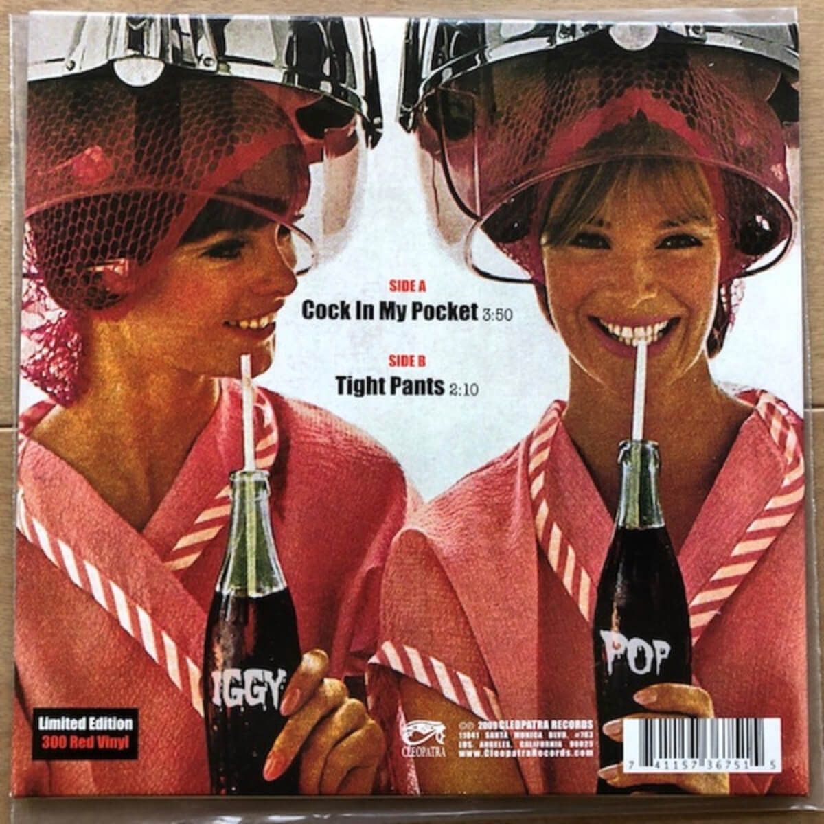 Iggy & The Stooges - Cock In My Pocket (Red 7" Vinyl)