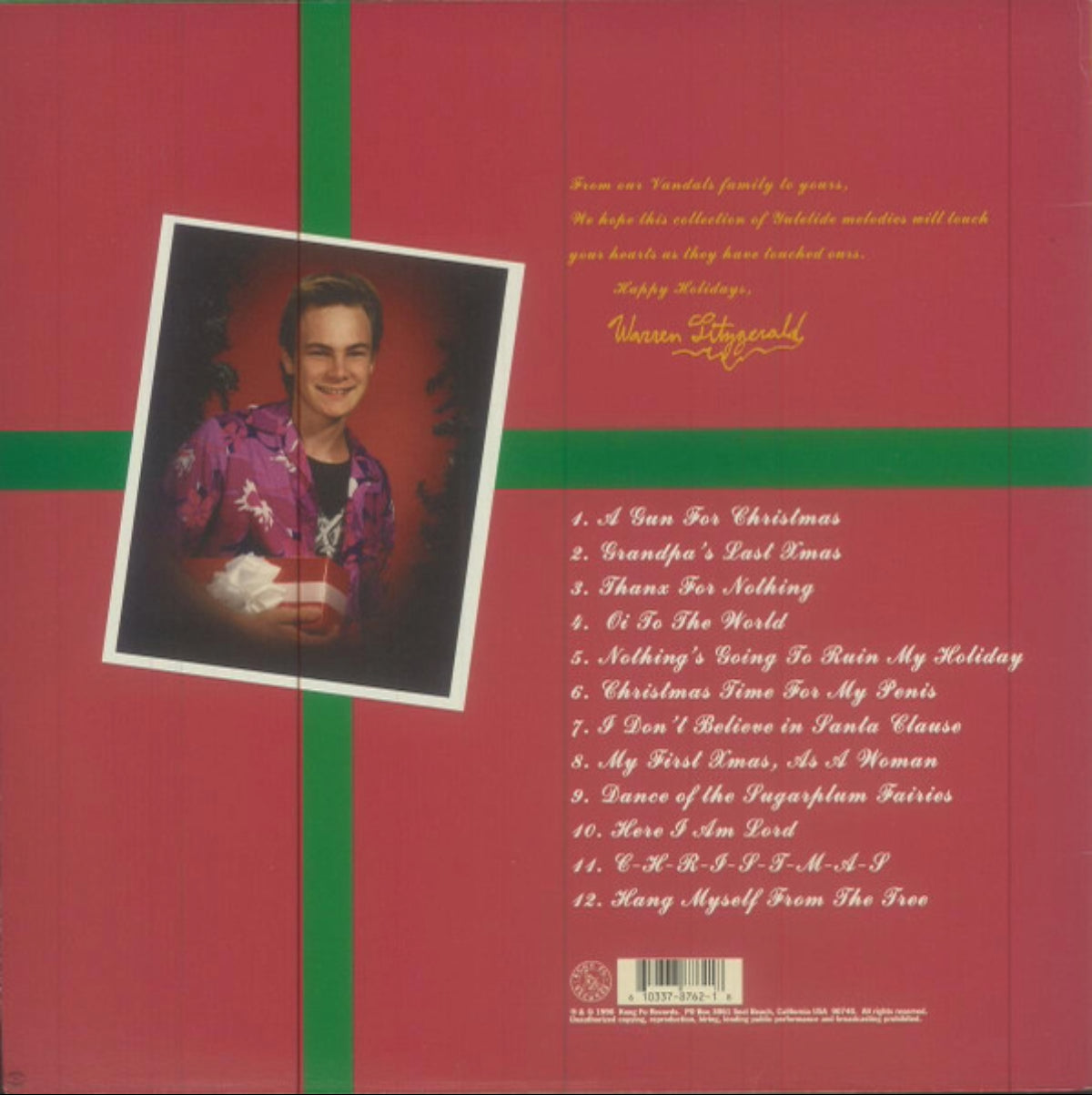 The Vandals - Christmas with The Vandals Oi to the World - Includes Ornament (CD)
