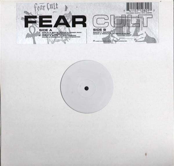 Fear Cult - Girls & Boys / Safety Dance (12" Black Vinyl LP)