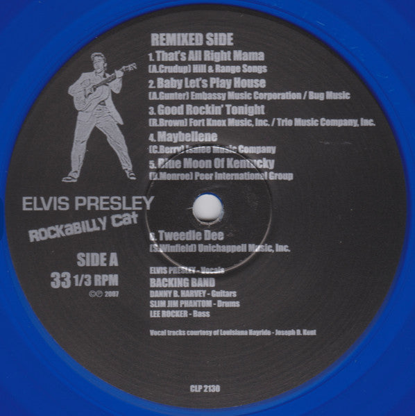 Elvis Presley - Rockabilly Cat (Blue Vinyl LP)