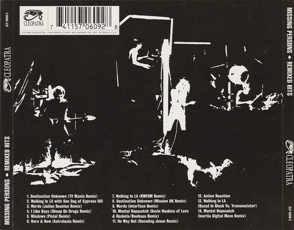 Missing Persons - Remixed Hits (CD) - Cleopatra Records