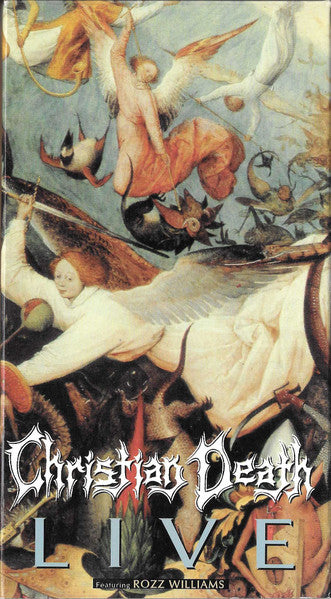 Christian Death featuring Rozz Williams - Live (VHS) - Cleopatra Records