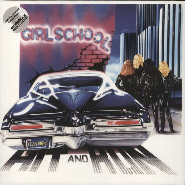 Girlschool - Hit And Run (Limited Edition Clear Vinyl LP Import)