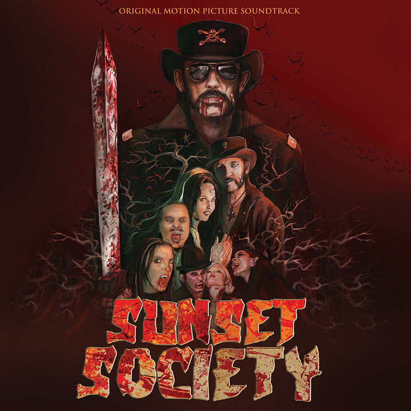 Sunset Society - Original Motion Picture Soundtrack (Limited Edition Red LP) - Cleopatra Records