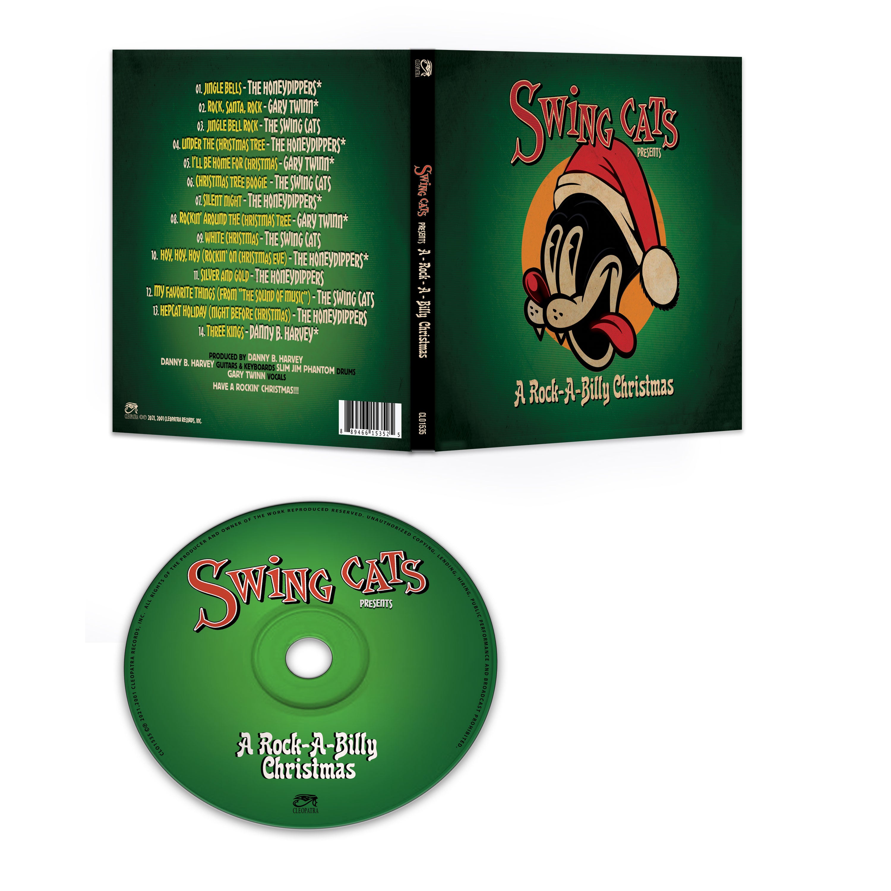 Swing Cats presenta una Navidad rockabilly (CD)