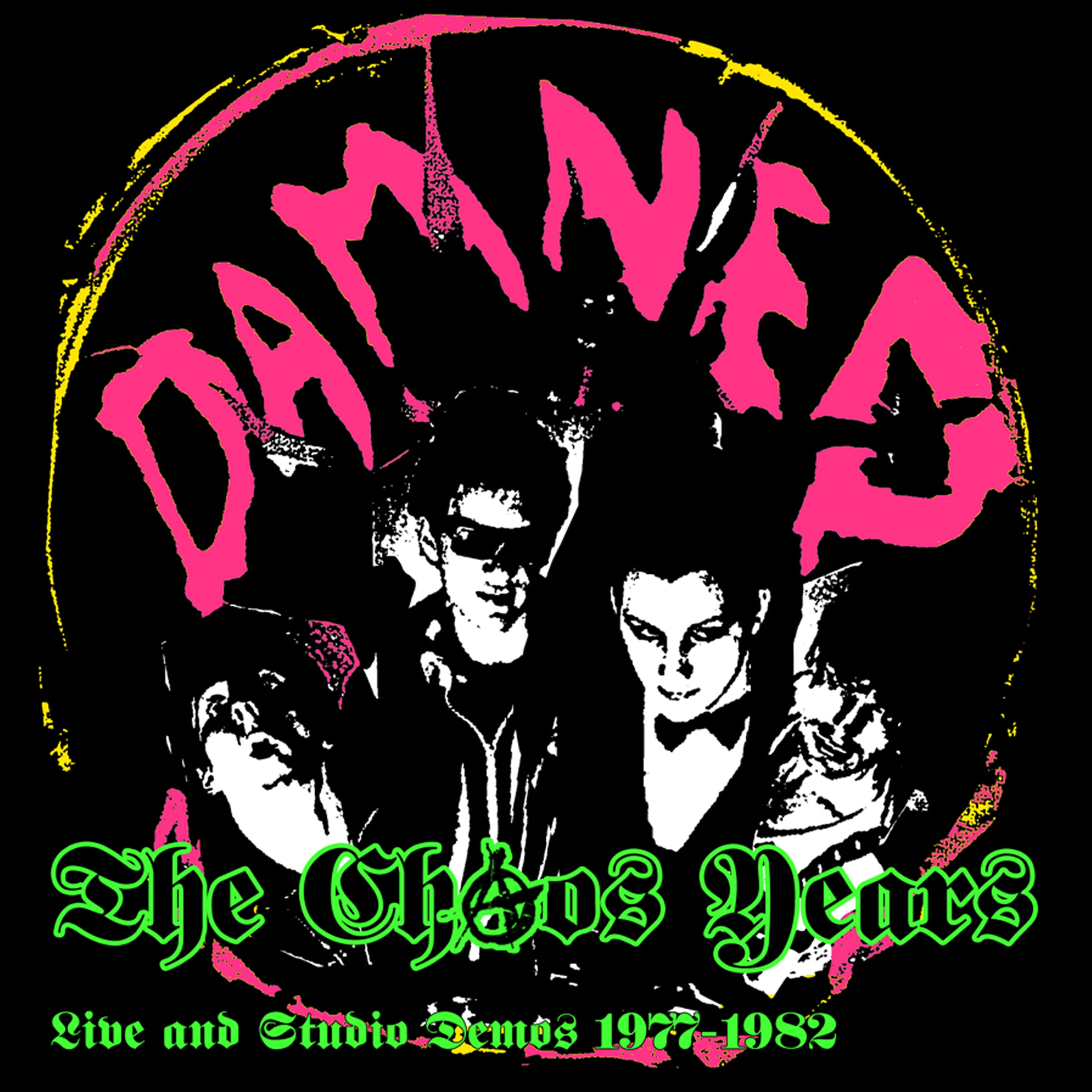 The Damned - The Chaos Years Live & Studio Demos 1977-1982 (White Vinyl) - Cleopatra Records