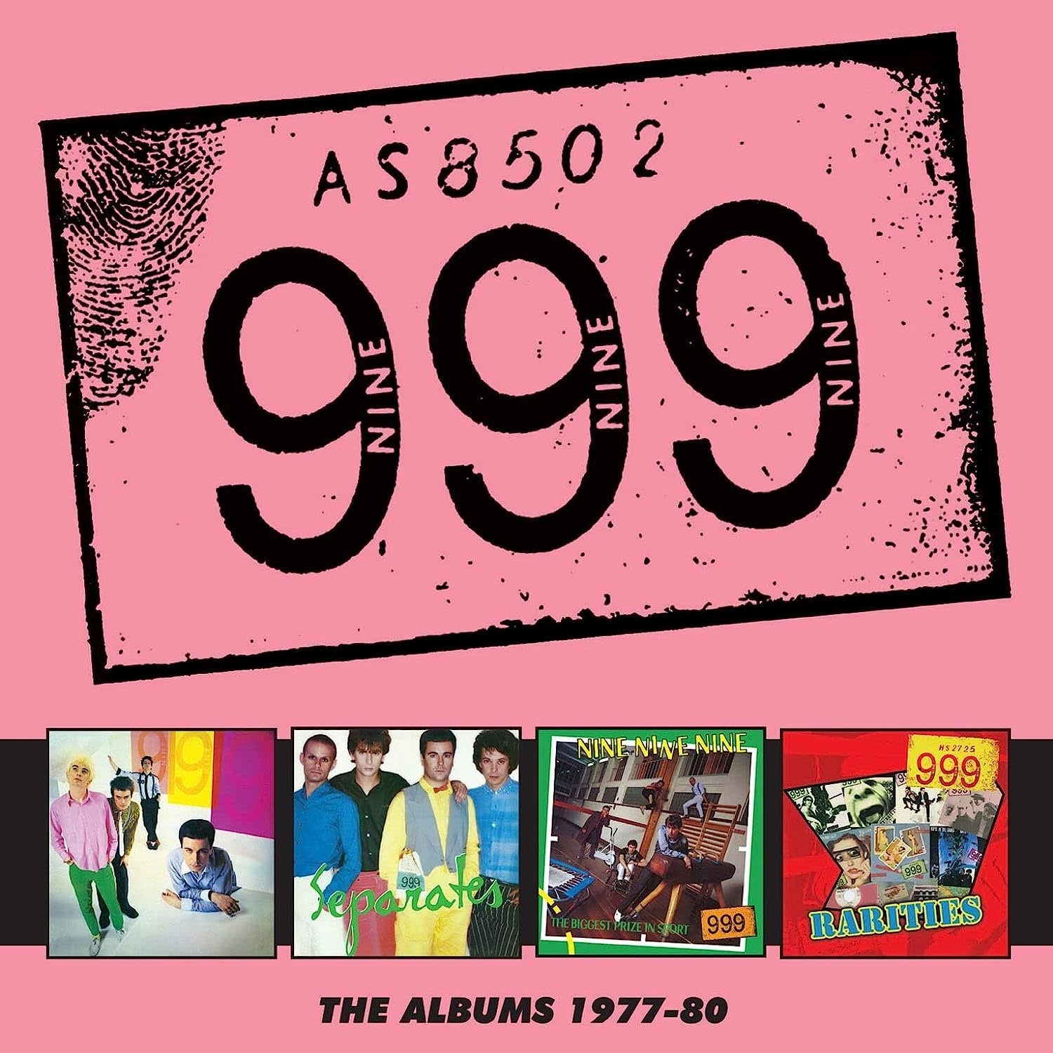 999 - The Albums 1977 - 80 (4 CD Box Set - Imported)