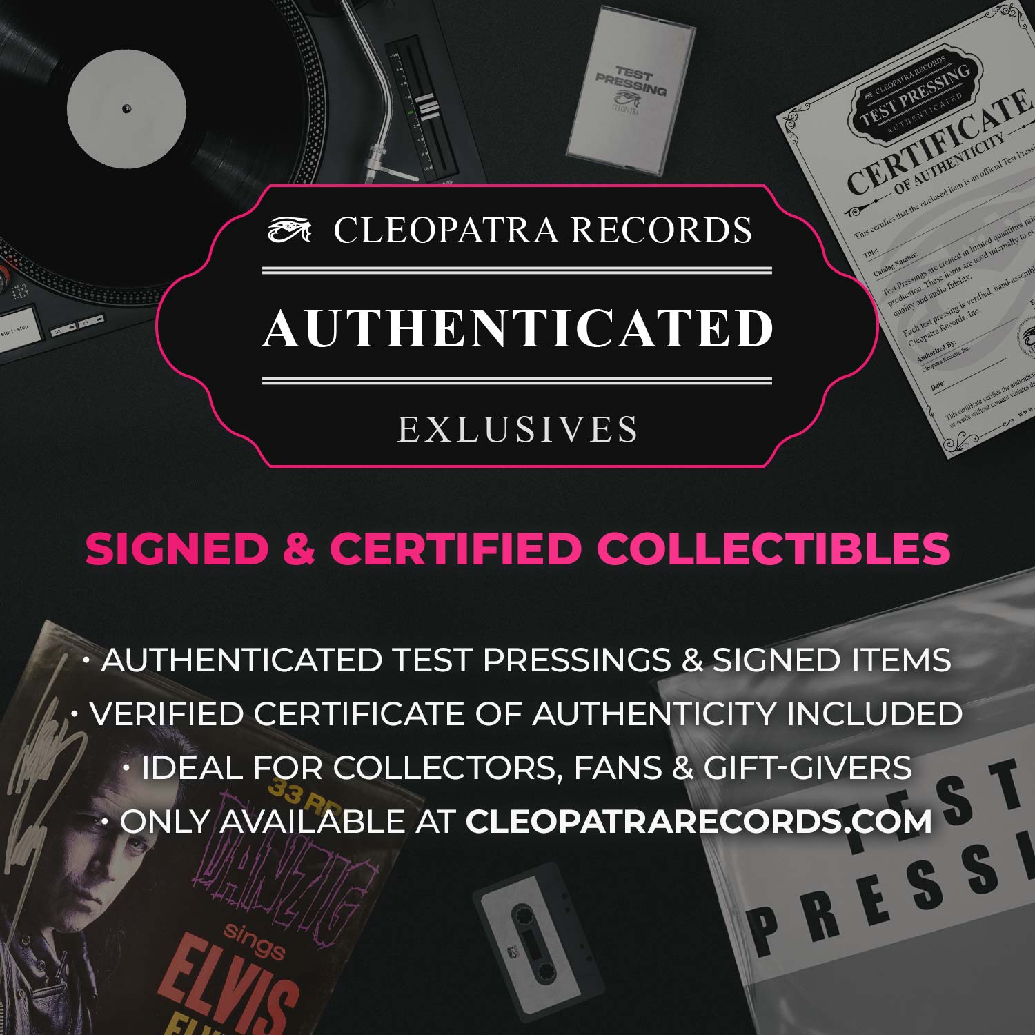 Pérez Prado - Greatest Mambos (Black Vinyl LP Test Pressing) - Cleopatra Records