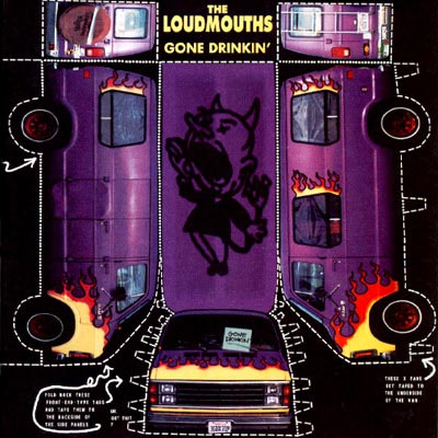 The Loudmouths - Gone Drinkin' (7" EP) - Cleopatra Records