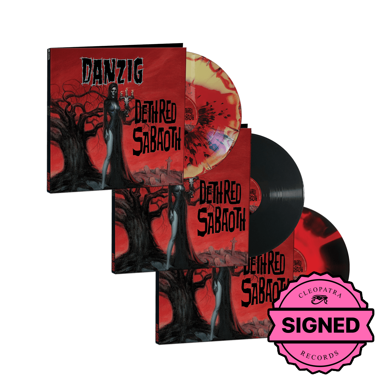 Danzig - Deth Red Sabaoth (Colored Vinyl LP - Signed)