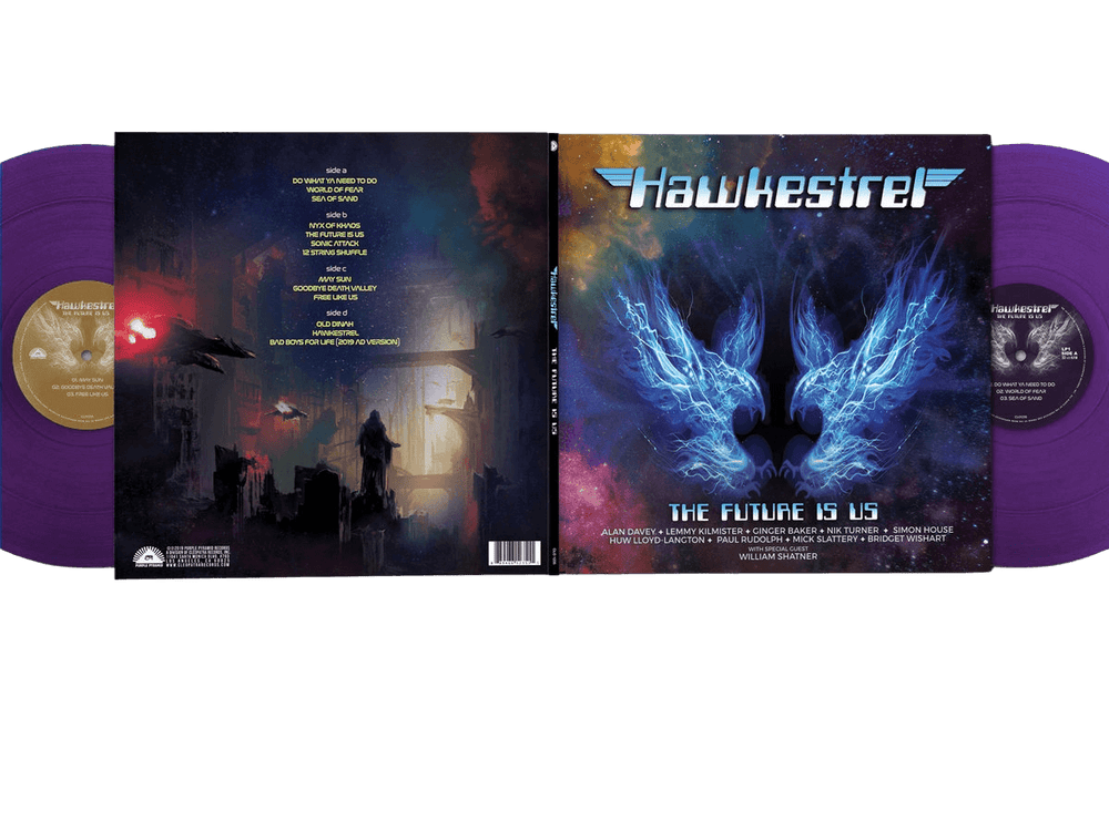 Hawkestrel - The Future Is Us (Limited Edition Colored Double Vinyl) - Cleopatra Records
