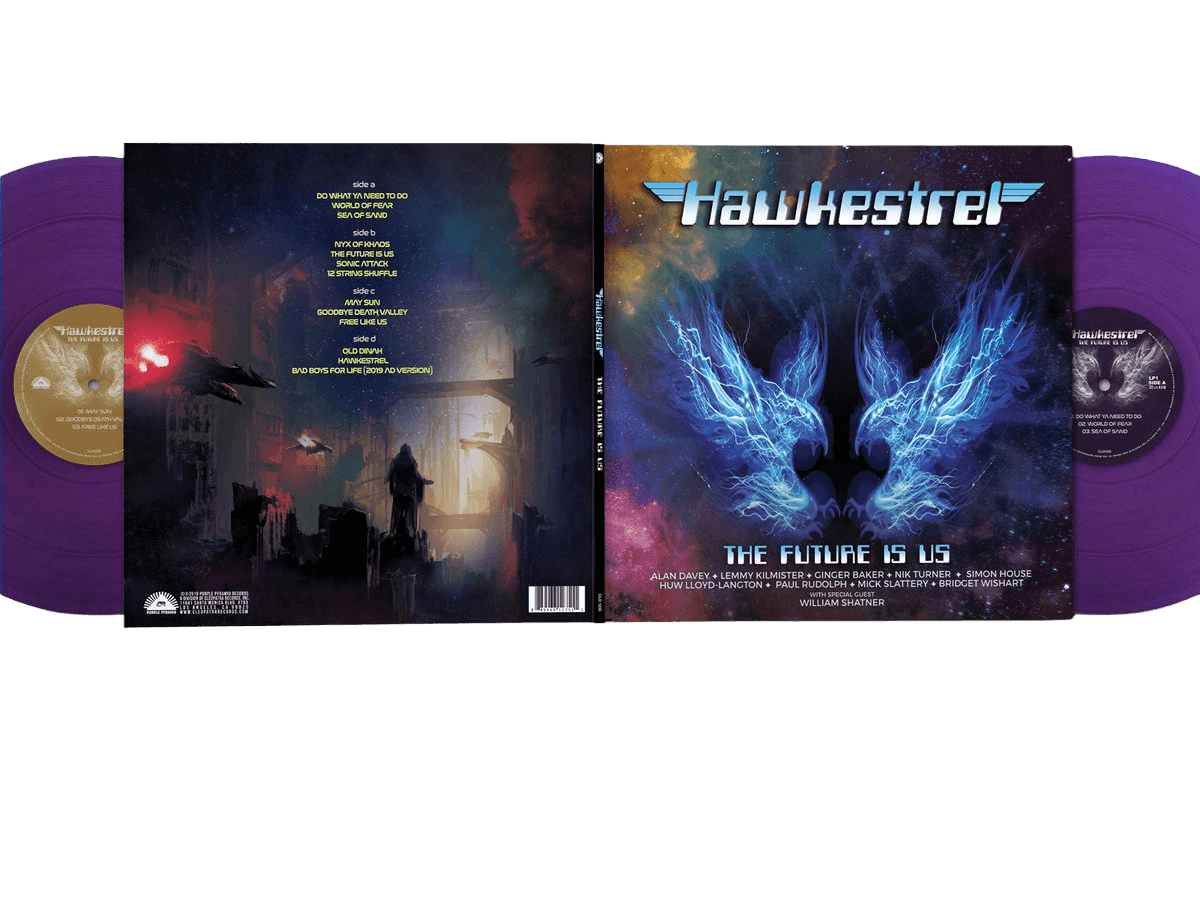 Hawkestrel - The Future Is Us (Limited Edition Colored Double Vinyl) - Cleopatra Records