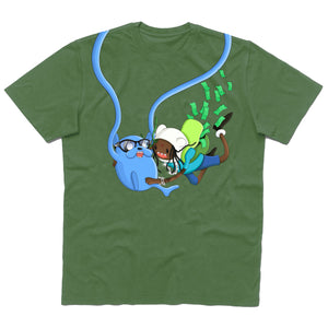 UnoTheActivist - Adventure Time: Finn and Jake (T-shirt) - Cleopatra Records