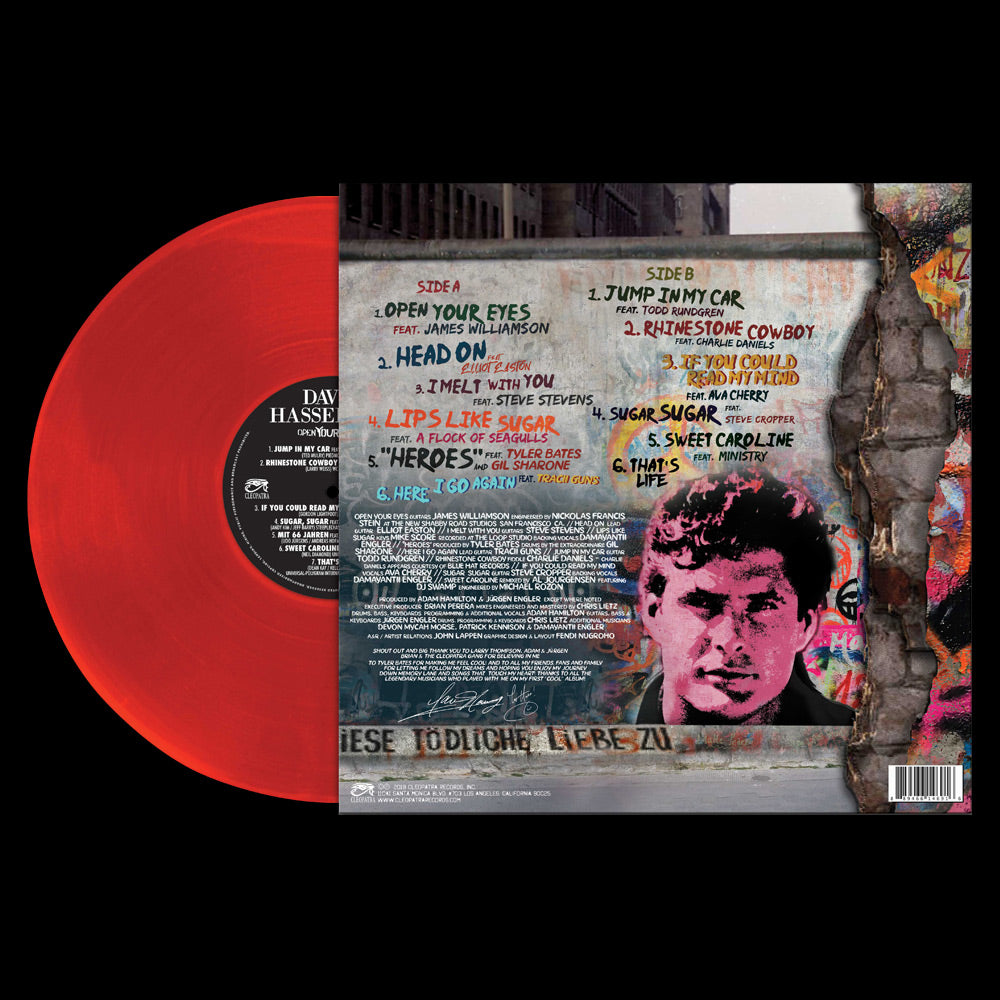 David Hasselhoff - Open Your Eyes (Limited Edition Colored Vinyl) - Cleopatra Records