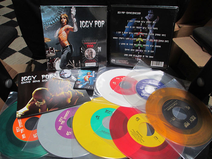 Iggy Pop - Gimme Some Skin - (The 7” Color LP Collection)
