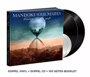 Mandoki Soulmates - Living in the Gap + Hungarian Pictures (Hardback book + 2 LP + 2 CD) - Cleopatra Records