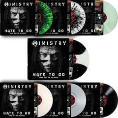 Ministry - Hate To Go - Take Out Or Delivery (Colored Vinyl LP or Deluxe Box Set)