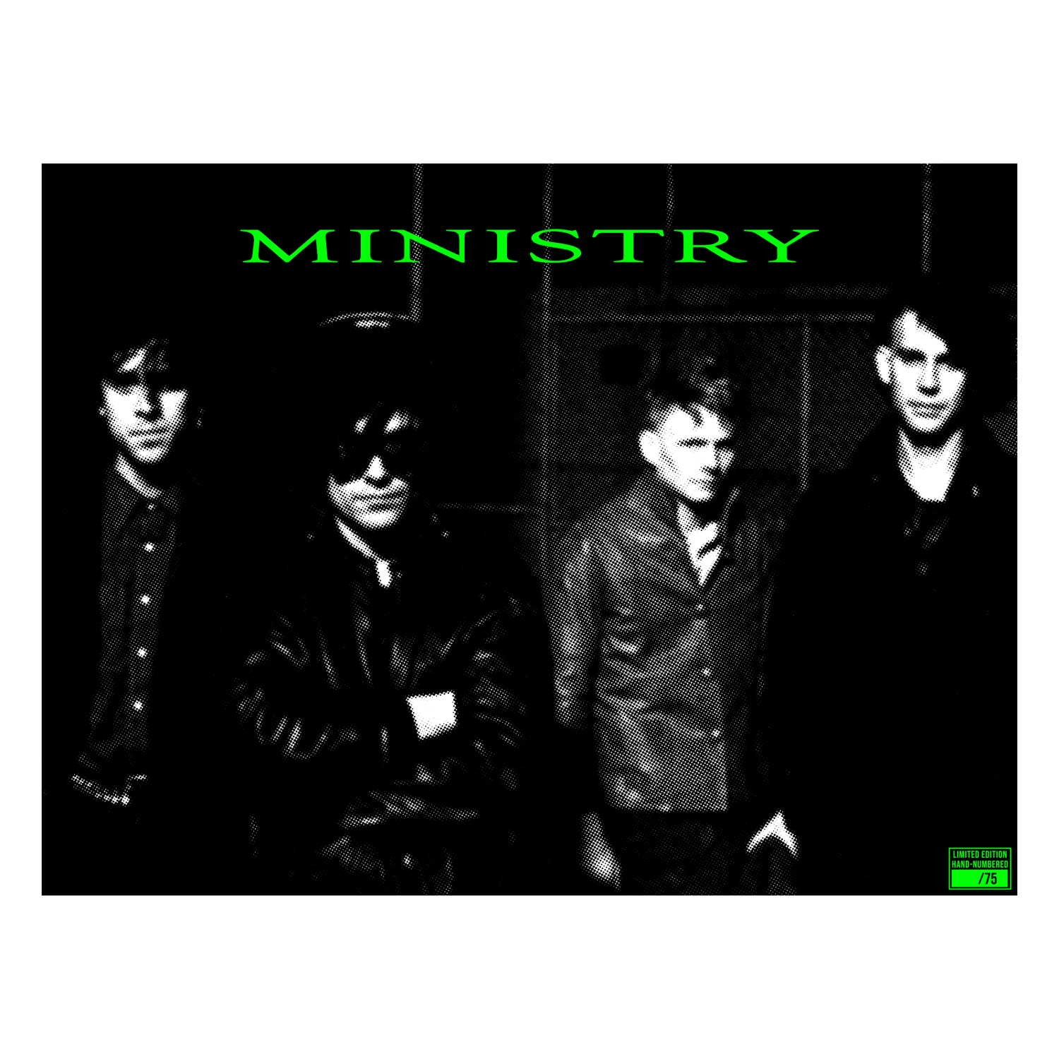 Ministry (24" x 18" Poster) - Cleopatra Records